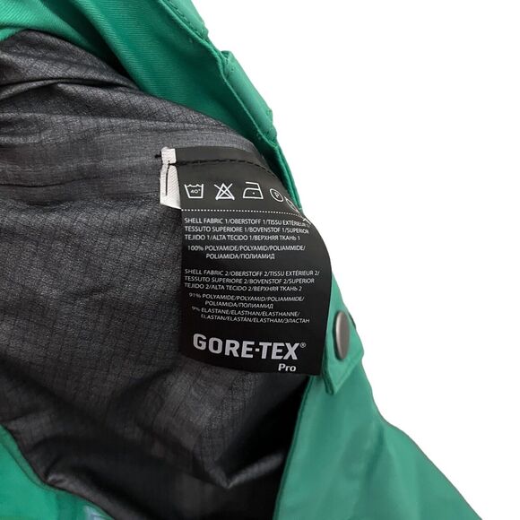 Scott Bibs Ski Pants GTX Womens Size 4 6 EU M Gore-Tex Green Snowboard Outdoor - Picture 6 of 15